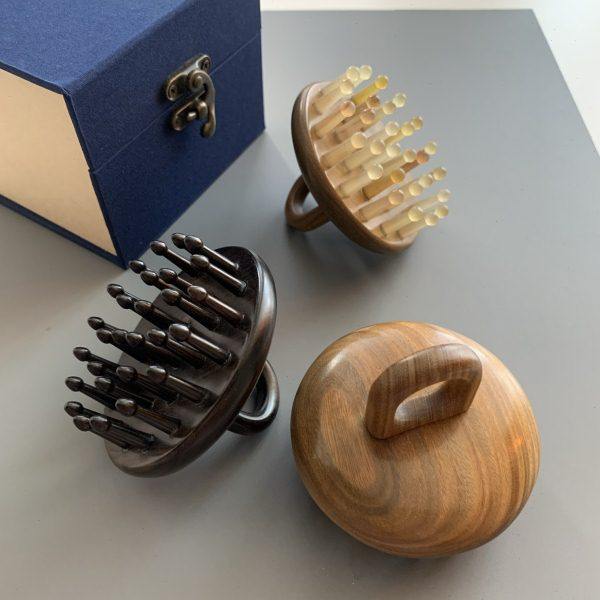 绿檀紫光檀木指环大齿按摩梳头部脱发便携头皮刷实木羊角经络梳,家庭/个人清洁工具,梳子/化妆梳/按摩梳,淘宝优惠券,粉丝福利购,淘宝优惠卷