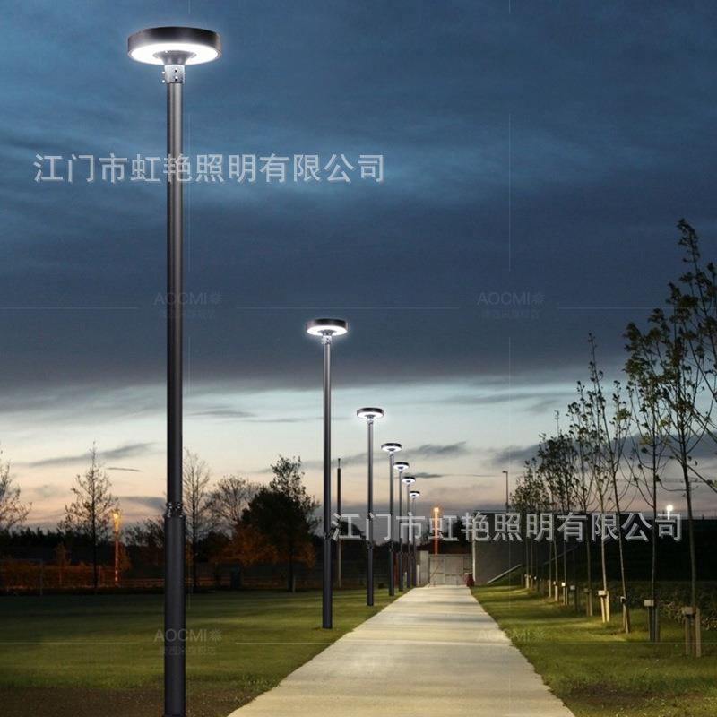 太阳能庭院灯5米户外超亮大功率小区别墅景观高杆灯公园景区路灯