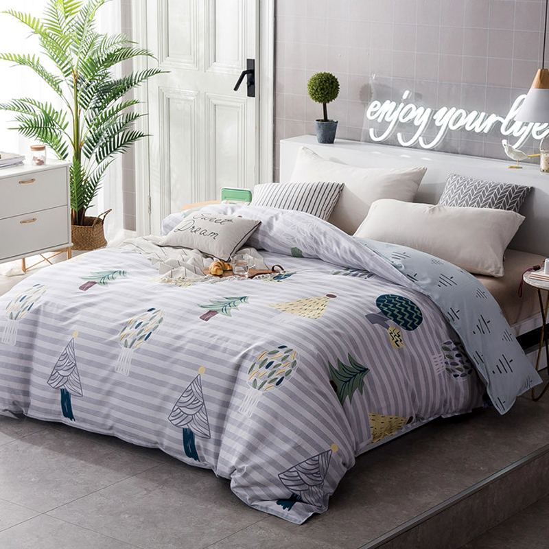 全棉被套单件 1.5m1.8米床纯棉被套150x200x230单双人180x220x240