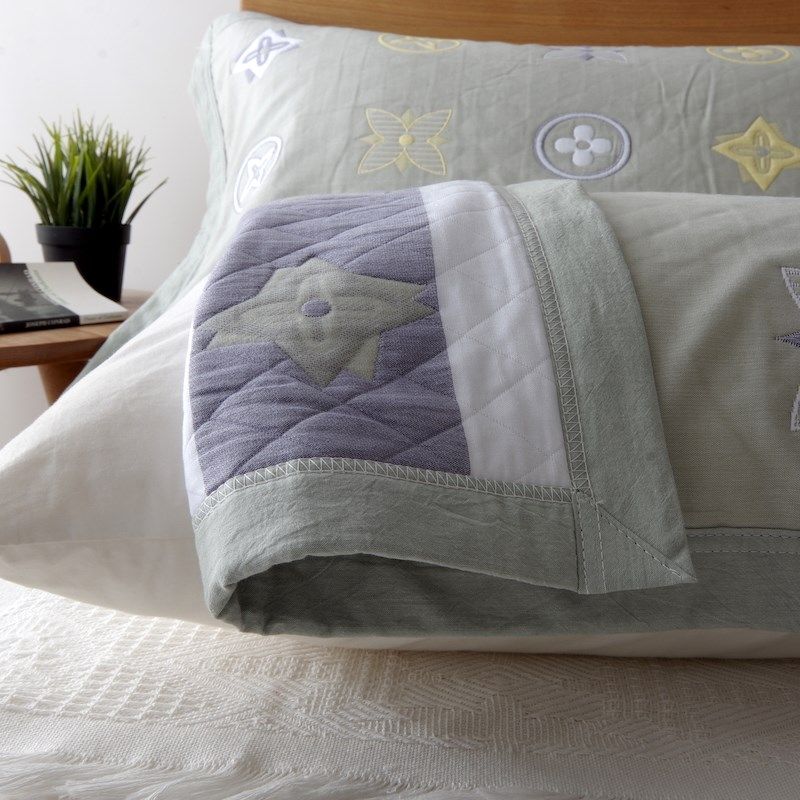 特大号枕巾一对装纯棉细纱加大纱布全棉水晶棉单人欧式情侣枕头巾