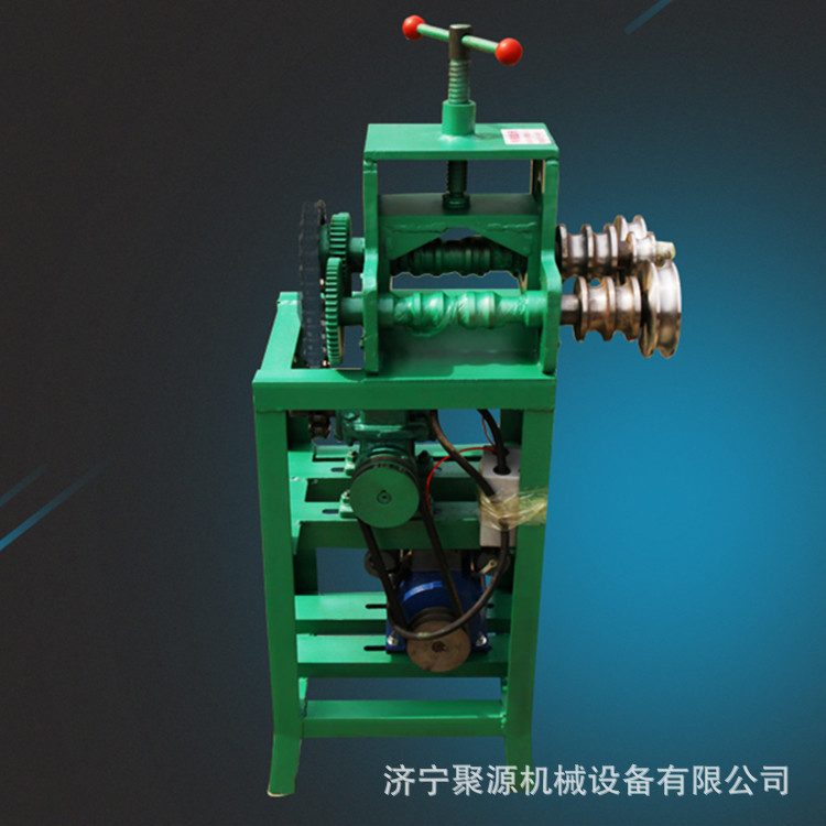 电动立式弯管机大棚花圃支架弧形弯弧机50型圆管方管成型折弯机