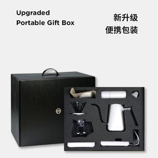 泰摩进阶型家用手冲咖啡套装 栗子C3磨豆机电子秤 礼盒 温控手冲壶