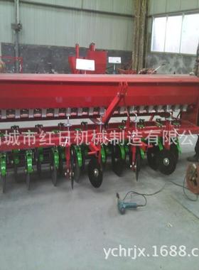 供应14行小麦施肥播种机2BFX14拖拉机播种机旱稻播种机