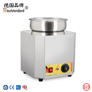 恒温容器 酱料保温器 电热小吃设备镜面不锈钢机壳7L容量机器设备