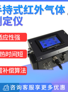 手持式红外气体测定仪非分散红外吸收法NDIR固定污染源废气测量仪