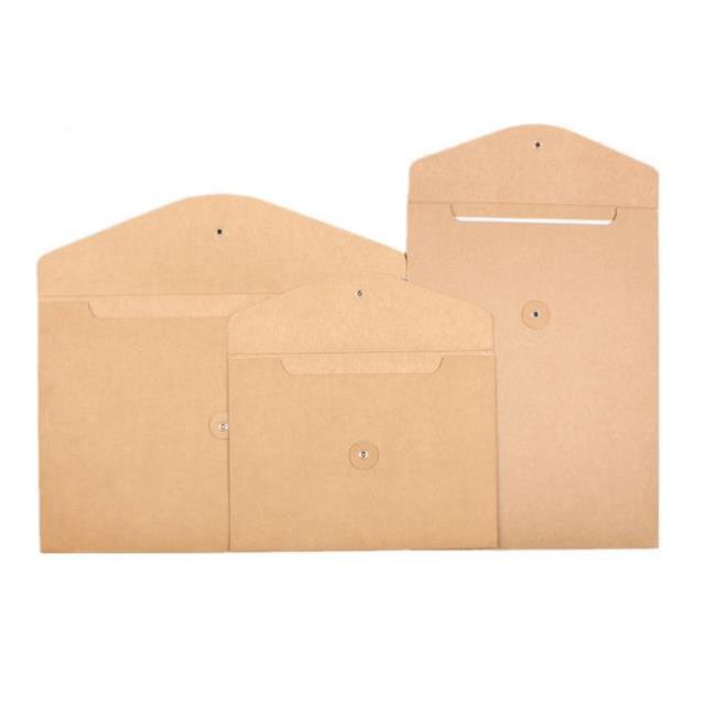 40个A4A5合同信封档案袋牛皮纸a4加厚文件袋纸质资料袋服装袋