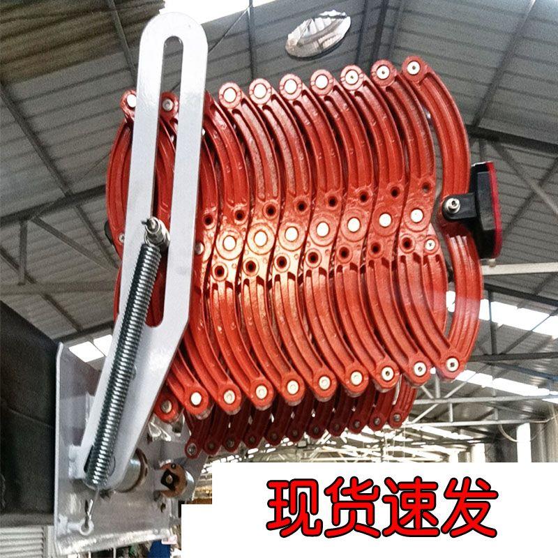 阁楼伸缩楼梯壁挂上翻式折叠升降梯子隔层吊铺收缩室内室外梯子