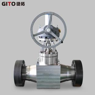 DN200高压法兰截止阀F321锻造螺纹法兰截止阀
