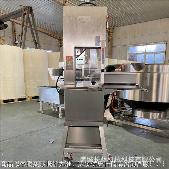 牛骨排骨猪切割机TZC利 不锈钢多功能猪蹄切骨机 冻肉蹄大骨头锋