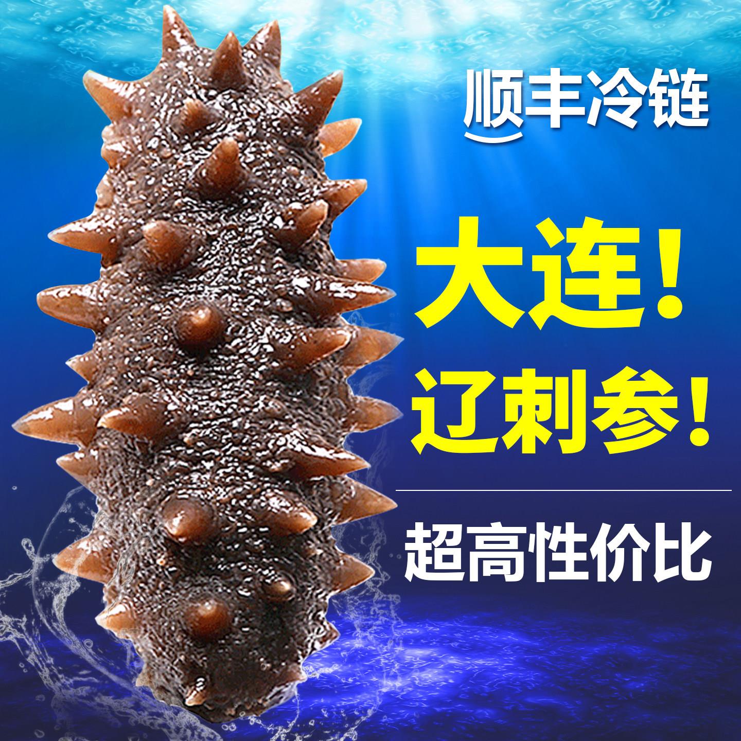 大连底播海参即食海参独立袋装鲜食海参辽刺参滋补款实惠一斤500g