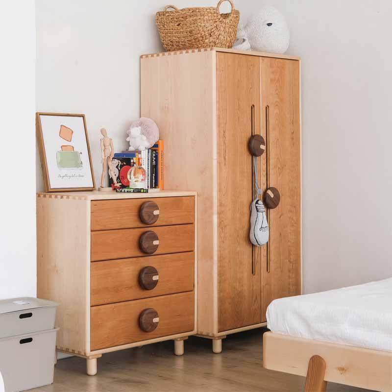 纯实木儿童四斗五斗柜收纳储物纽扣柜子抽屉柜环保儿童房家具边柜,住宅家具,斗柜,淘宝优惠券,粉丝福利购,淘宝优惠卷