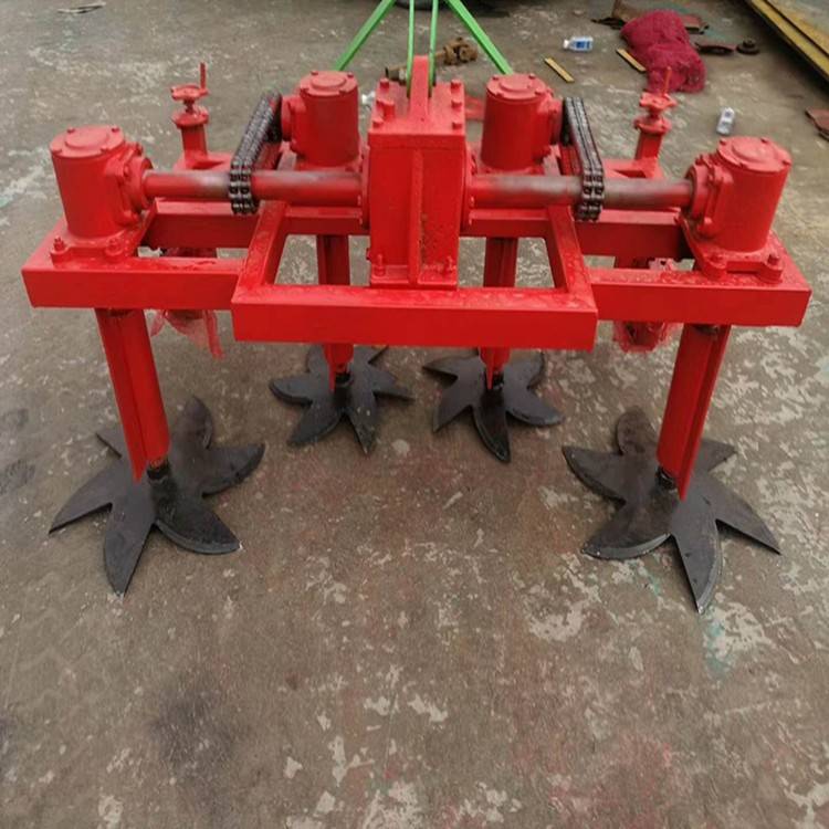 板蓝根割秧机厂家四轮车带大青叶切割机链条药材挖掘机起根机图片