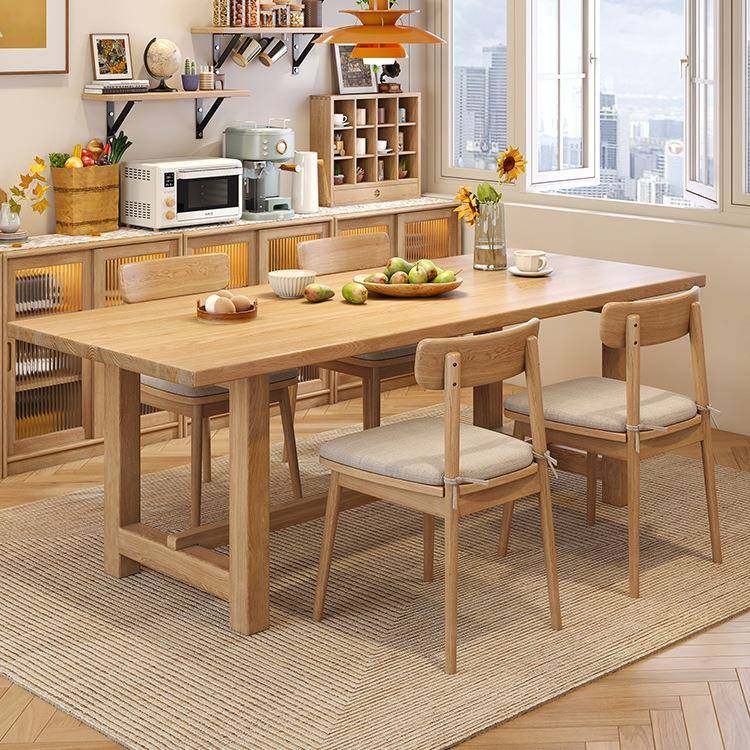 小户型实木餐桌橡木饭桌客厅长桌写字桌日式原木餐厅简约吃饭桌,商业/办公家具,餐桌椅系列,淘宝优惠券,粉丝福利购,淘宝优惠卷