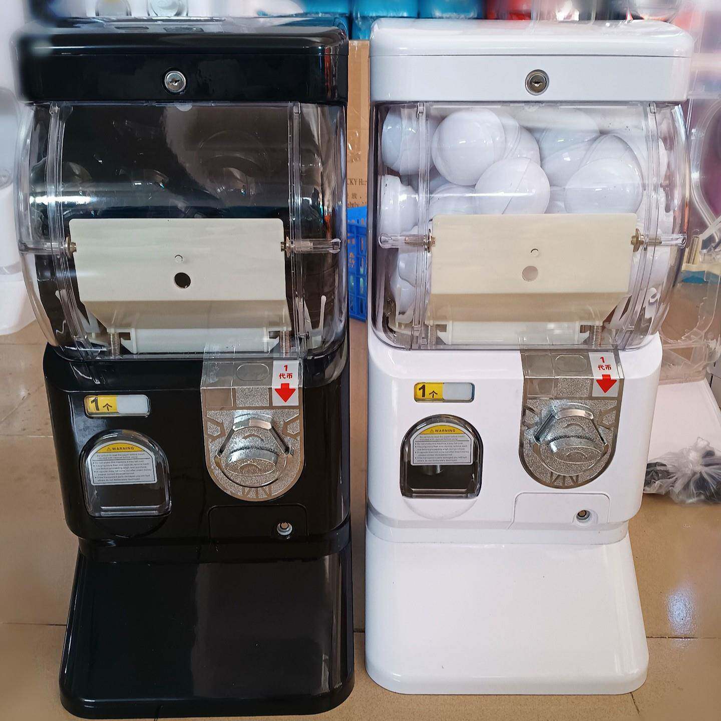 跨界新款45-75mm小型桌面商用扭蛋机投币自助扭蛋机厂家供货发货