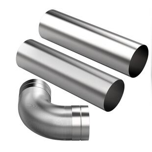 厂家304奥氏体油烟机不锈钢烟管厨房不锈钢弯头可调节排气通风烟
