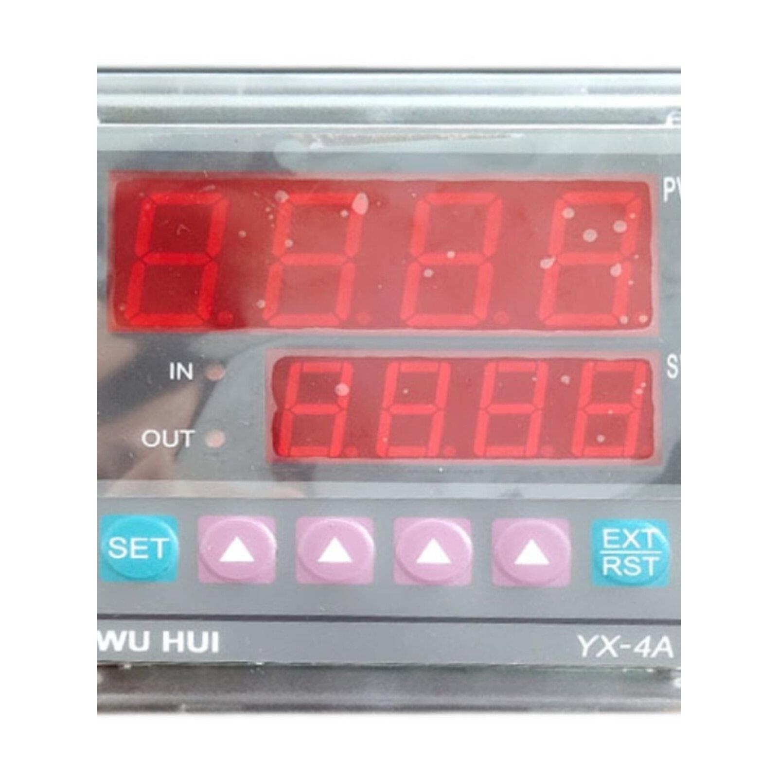 上海YX4A电子数显计米器高精度电子数显示打卷机米数长度记米验布