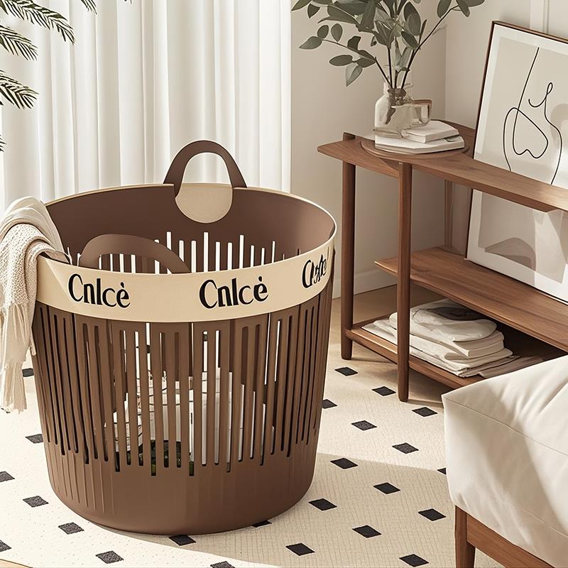家用卧室床边脏衣篓脏衣服收纳筐多功能大容量手提式脏衣篮洗衣筐