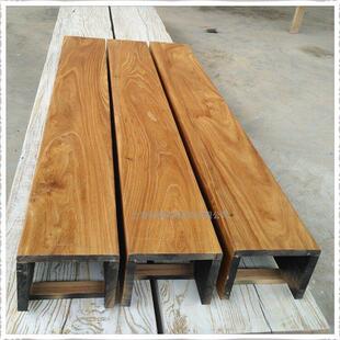 定制折扣实木假梁旧木梁墙板地板天花板板梁包柱家具贴面板彩色板