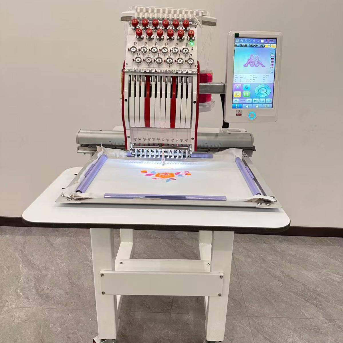 叶氏单头12针新款新配色A15电控刺绣机300*400电脑绣花机,机械设备,电子产品制造设备,淘宝优惠券,粉丝福利购,淘宝优惠卷