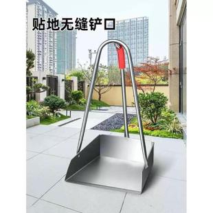 不锈钢簸箕单个撮箕家用撮子加厚戳子大号畚斗扫地灰斗铁皮垃圾铲