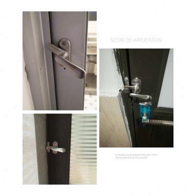 格玛斯不锈钢高低脚插销防盗门卡扣配件门扣门栓门锁老式旋转搭扣