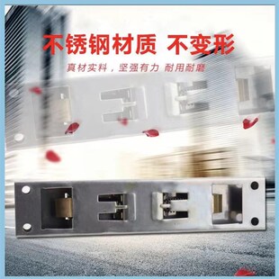 外装门锁b老式防盗锁不锈钢铁拉闸门栅栏移门锁大门推拉门双舌碰