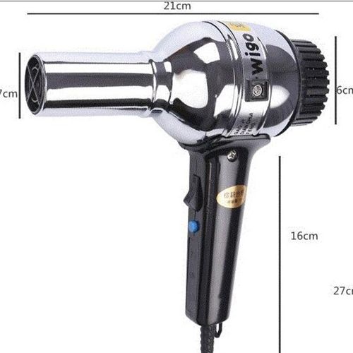 1500W金属i铁壳不锈钢发廊专业交流大电机大功率电吹风机工业风筒