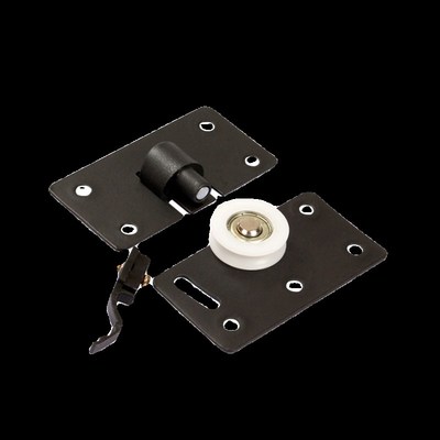 衣柜推拉门滑轮 移门配件上v轮 下轨道滚轮老式拉门轮子凹轮柜门