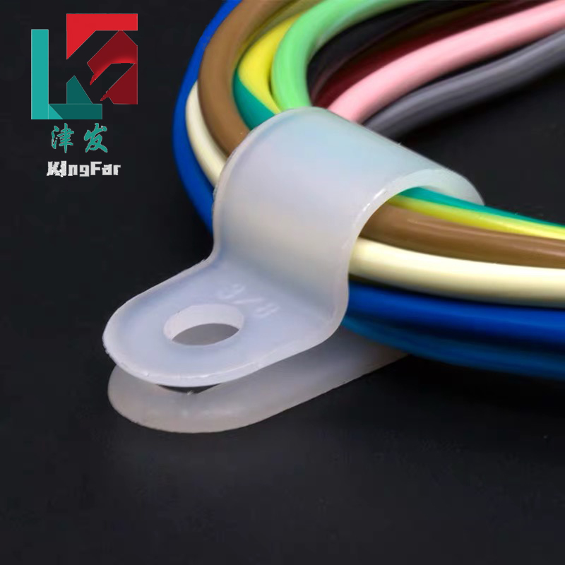 UC/CC-0/0.5/1加厚款R形线夹 G配线固定钮 束线理线器电缆线卡扣