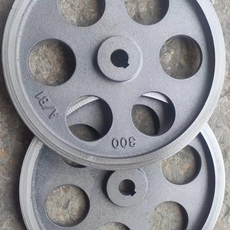 普通皮带b轮皮带盘220-300单水槽带轮三角带轮非国标工具圆形家用