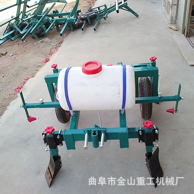 加厚型四轮播种铺地膜机大豆覆膜机小型烤烟地膜覆盖机