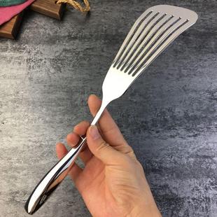 鱼铲创意牛排铲子煎蛋煎饼漏铲厨房料理工具 304不锈钢料理铲日式