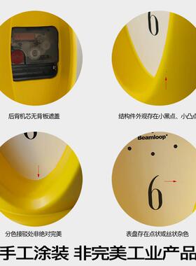 啵乔botro中古桌面时钟摆台式钟表摆件客厅座钟静音多巴胺覆古