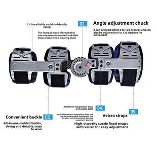 可调节膝关节固定支架膝盖骨骨折胫骨平台支架半月板韧带损伤下肢