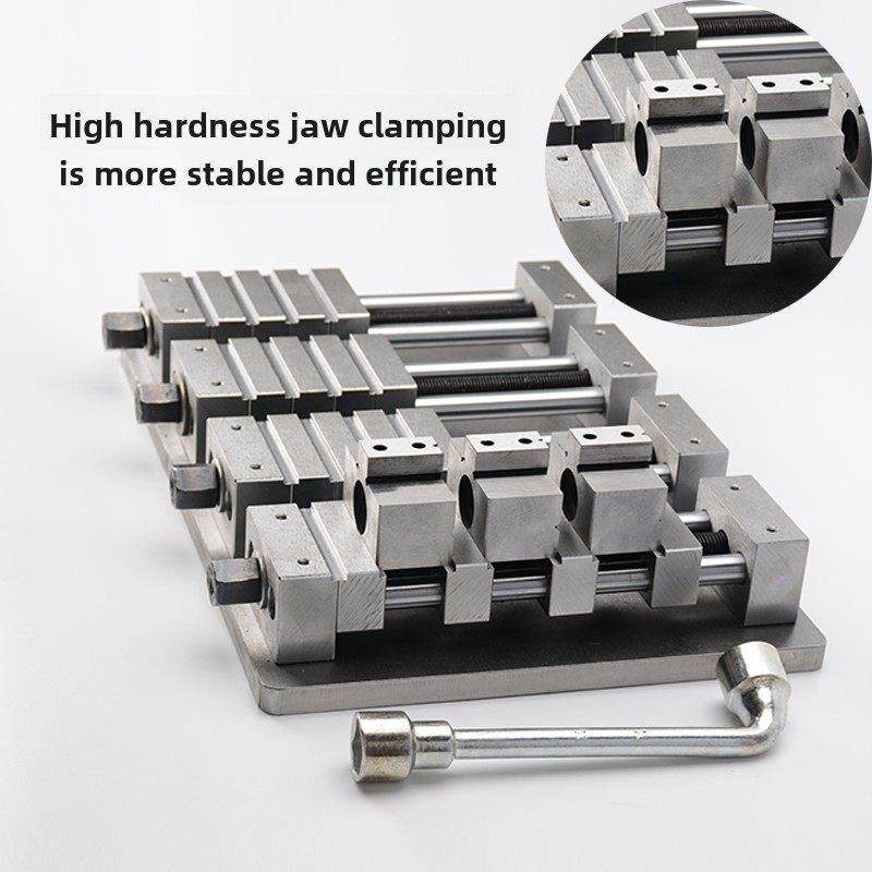 电脑锣铜公夹cnc多工位夹具精密台钳虎钳加工中心工装夹具平口钳,五金/工具,其他机械五金,淘宝优惠券,粉丝福利购,淘宝优惠卷