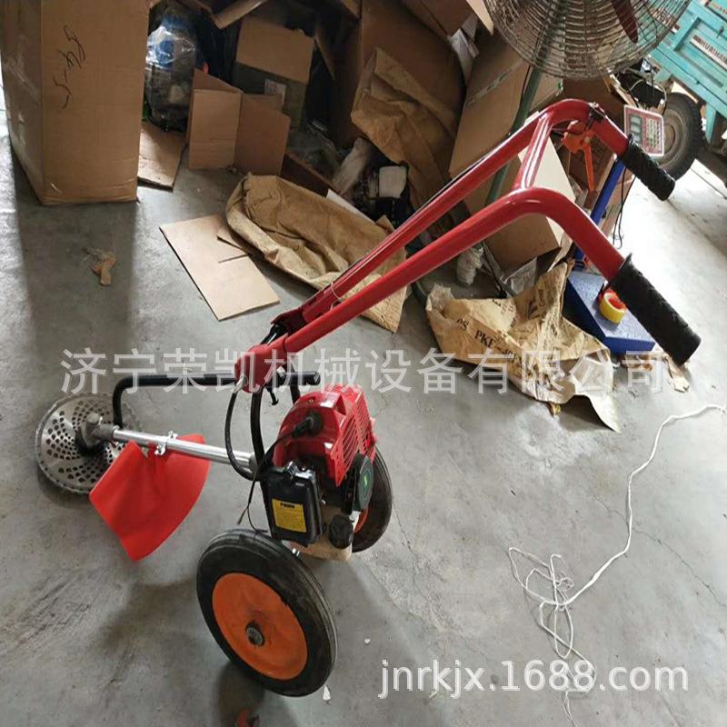 型茶园松土除草式机厂家直销后汽油锄RKJ19地机手推开沟除背草松