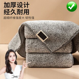 韩国竹炭纤维厨房专用抹布不沾油洗碗布擦桌四方抹布吸水麻布