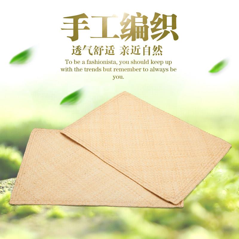 杭联藤席 夏季枕片 特上印尼天然藤 全手工枕席 单张 45cm*65cm
