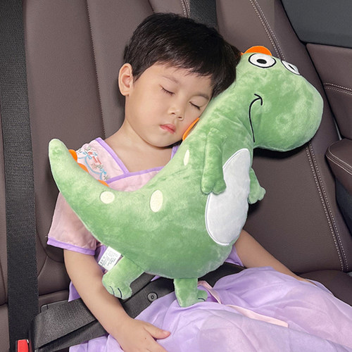 儿童安全带护肩套调节防勒脖车载宝宝抱枕保护套睡觉神器