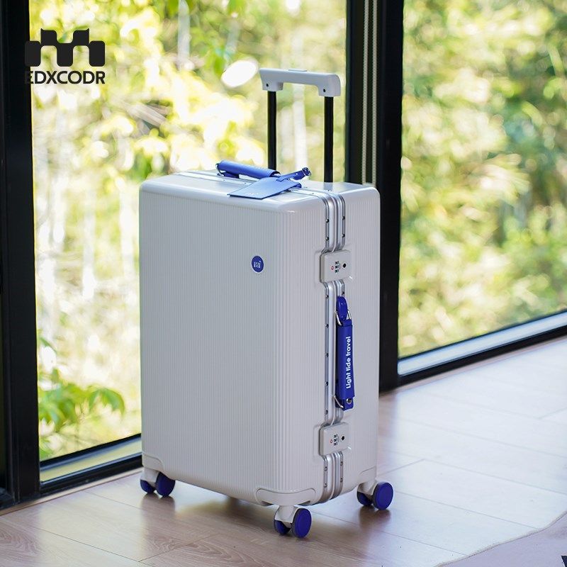 22寸行李箱女2025新款20寸登机小型结实耐用男铝框密码旅行拉杆箱