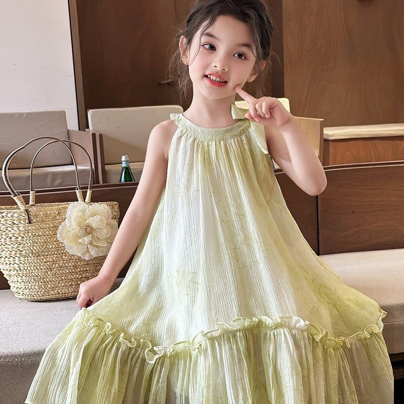 女童连衣裙2025新款夏季儿童洋气超好看雪纺公主裙夏装小女孩裙子,童装/婴儿装/亲子装,连衣裙,淘宝优惠券,粉丝福利购,淘宝优惠卷