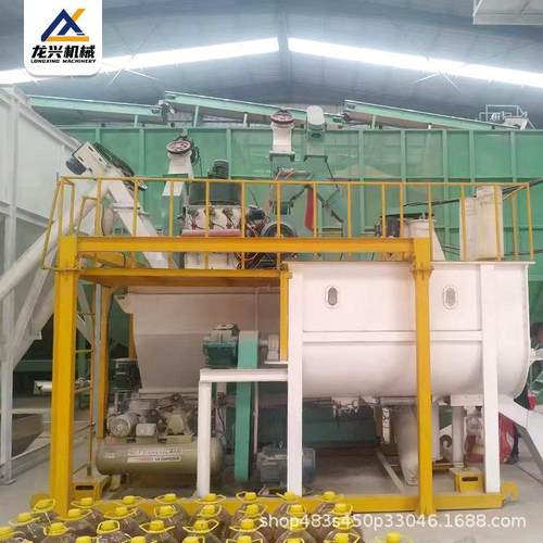 中小型玉米粉碎成套设备机组产量3-5吨/时加工预混料全粉饲料