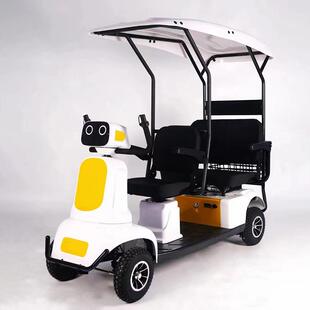 机器人代步车景区代步车智能观光车无人驾驶公园代步游览车人座