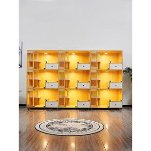 猫别墅实木猫笼宠物店玻璃猫繁殖柜展示柜寄养柜猫舍定制猫柜