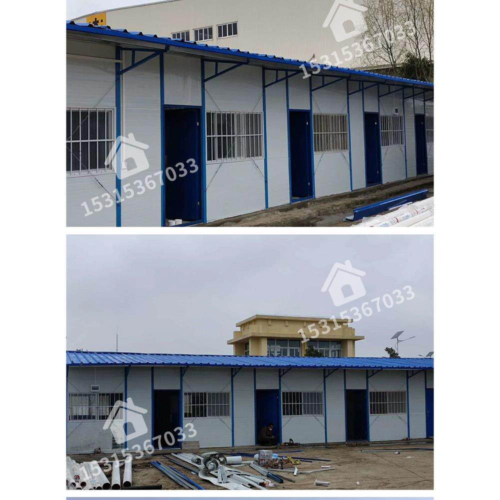 活动板房住人集装箱工地临时仓库彩钢简易折叠房简易阳光房钢结构