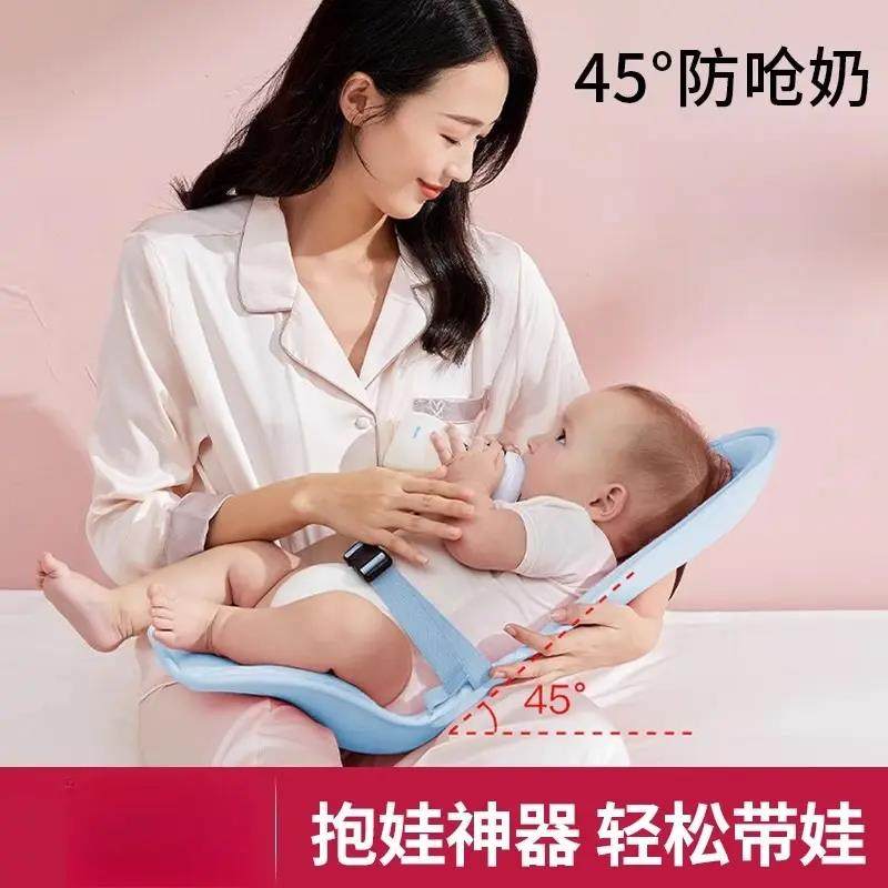 哺乳抱娃神器解放双手横抱前抱式哺乳枕抱抱托新生婴儿抱婴袋小月