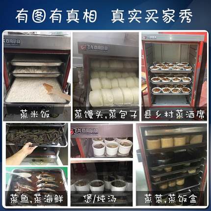 蒸柜蒸箱蒸饭柜小型家用商用全自动蒸饭车4盘6盘节能蒸饭机蒸饭箱