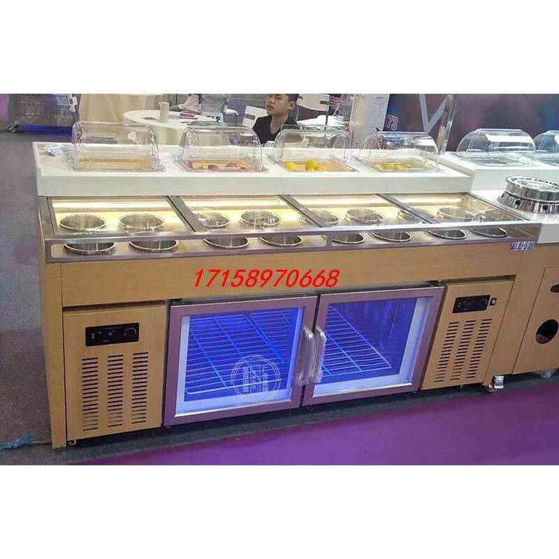 火锅店调料台商用海底捞自助饭店烤肉蘸酱料台柜小料台备餐柜餐厅