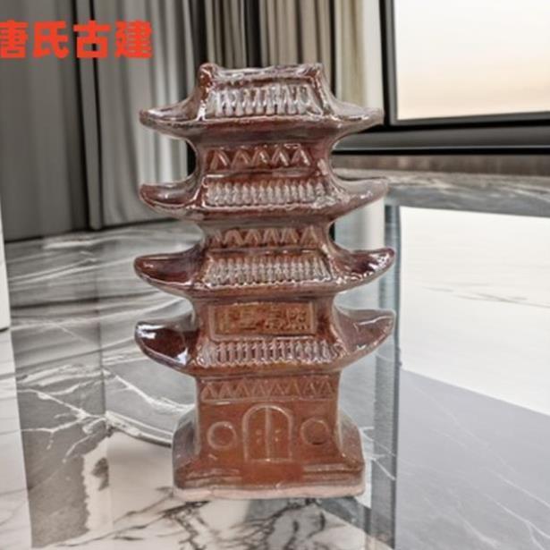仿古吉星楼吉星高照仿古建筑屋顶瓦陶瓷制品房顶琉璃瓦翘角瓦包邮