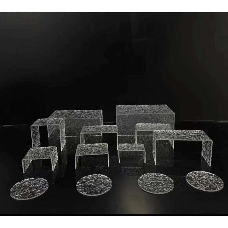 亚克力甜品台展示架十三件茶歇展示架甜品台装饰配件亚克力托盘